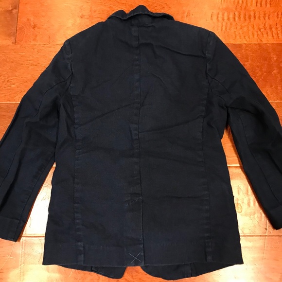 Crazy 8 Navy Linen Blazer - Picture 4 of 4